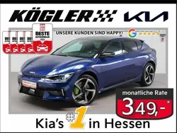 Yachtblau (metallic) Gebraucht 2024 Kia EV6 3 SUV | 47.440 € (Superpreis)