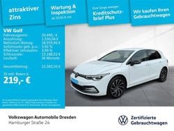 Pure white Gebraucht 2022 VW Golf VIII Active Limousine | 20.490 € (Guter Preis)