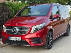 Rot Gebraucht 2019 Mercedes V250 AMG line Van / Kleinbus | 44.900 € (Fairer Preis)