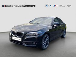 Black sapphire metallic Gebraucht 2019 BMW 220 Sport Line Coupé | 22.655 € (Fairer Preis)