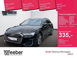 Brillantschwarz Gebraucht 2022 Audi A6 S-Line Kombi | 43.847 € (Superpreis)