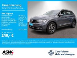 Delfingrau metallic Gebraucht 2022 VW Tiguan Life SUV | 28.930 € (Guter Preis)