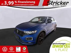 Blau Gebraucht 2021 VW T-Roc Cabriolet R-line Edition Cabrio | 28.949 € (Fairer Preis)