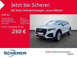 Gletscherweiß metallic (metallic) Gebraucht 2024 Audi Q2 Ambiente SUV | 36.900 € (Etwas zu teuer)