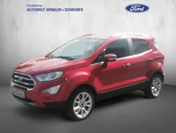 Fantasticrot metallic Gebraucht 2021 Ford Ecosport Titanium SUV | 17.390 € (Fairer Preis)
