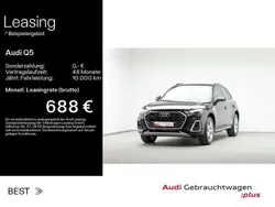 Schwarz Gebraucht 2022 Audi Q5 S-Line SUV | 38.888 € (Superpreis)