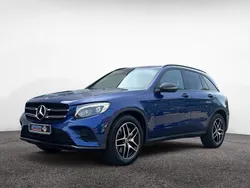 Blau Gebraucht 2018 Mercedes GLC250 AMG line SUV | 35.490 € (Teuer)