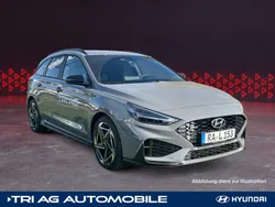 Shadow grey / sol Gebraucht 2025 Hyundai i30 N Line Kombi | 28.384 € (Fairer Preis)