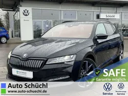 Schwarz Gebraucht 2021 Skoda Superb SportLine Kombi | 27.470 € (Guter Preis)