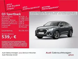 Grau Gebraucht 2025 Audi Q3 Sportback S-Line SUV | 45.629 € (Fairer Preis)