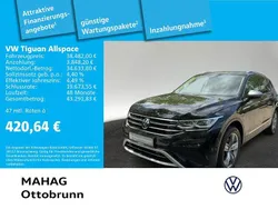 Schwarz Gebraucht 2022 VW Tiguan Allspace Elegance SUV | 38.482 € (Fairer Preis)
