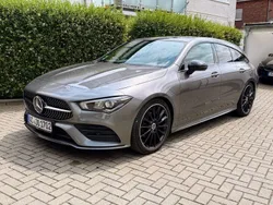 Grau Gebraucht 2019 Mercedes CLA180 Shooting Brake AMG line Kombi | 22.200 € (Fairer Preis)