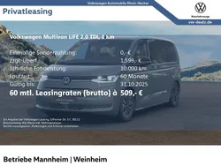 Grau Neu 2025 VW Multivan Life Van / Kleinbus | 62.890 €