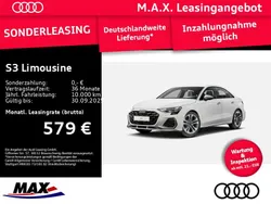 Weiß Neu 2024 Audi S3 Ambiente Limousine | 47.380 € (Superpreis)