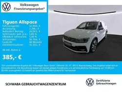 Pure white Gebraucht 2021 VW Tiguan Allspace Highline SUV | 32.990 € (Fairer Preis)