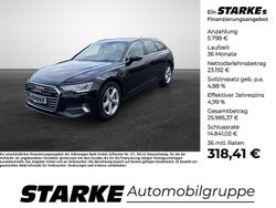 Brillantschwarz Gebraucht 2022 Audi A6 Sport Kombi | 28.990 € (Guter Preis)