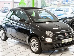 Schwarz Gebraucht 2019 Fiat 500C Lounge Cabrio | 14.400 € (Etwas zu teuer)