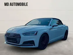 Gletscherweiß metallic Gebraucht 2018 Audi A5 Cabriolet S-Line Cabrio | 26.800 € (Guter Preis)
