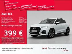 Gletscherweiß metallic Gebraucht 2024 Audi Q3 S-Line SUV | 46.542 €