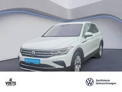 Weiß Gebraucht 2021 VW Tiguan Elegance SUV | 30.488 € (Guter Preis)