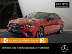 Rot Gebraucht 2022 Mercedes E300 AMG Limousine | 34.590 € (Superpreis)