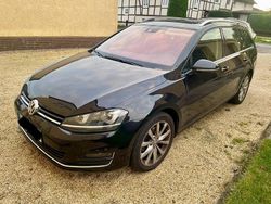 Schwarz Gebraucht 2014 VW Golf VII Highline Kombi | 13.500 € (Teuer)