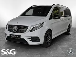 Bergkristallweiß metallic Gebraucht 2021 Mercedes V250 Edition Van / Kleinbus | 48.970 € (Fairer Preis)