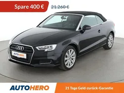 Schwarz Gebraucht 2017 Audi A3 Cabriolet Design Cabrio | 20.860 € (Fairer Preis)