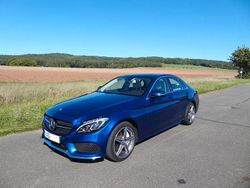 Blau Gebraucht 2016 Mercedes C250 AMG Limousine | 18.900 € (Fairer Preis)