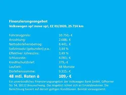 Gebraucht 2019 VW up! move up! Kleinwagen | 10.750 € (Guter Preis)