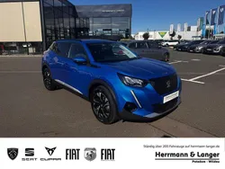 Blau Gebraucht 2021 Peugeot 2008 Allure SUV | 15.999 € (Guter Preis)
