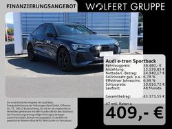 Blau Gebraucht 2021 Audi e-tron Sportback S-Line SUV | 38.480 € (Fairer Preis)