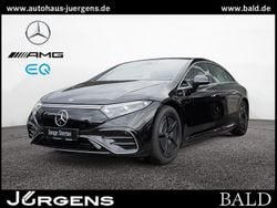 Schwarz obsidianschwarz metallic Gebraucht 2023 Mercedes EQS350 AMG Limousine | 56.680 €