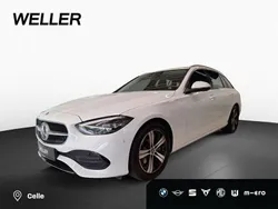 Polarweiß (weiß) Gebraucht 2024 Mercedes C220 Advanced Kombi | 39.990 € (Guter Preis)