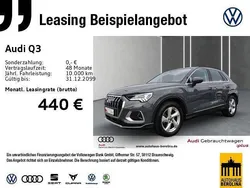Grau Gebraucht 2024 Audi Q3 Advanced Plus SUV | 34.444 € (Guter Preis)