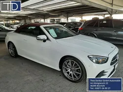 Opalithweis Gebraucht 2023 Mercedes E200 AMG line Cabrio | 48.900 € (Guter Preis)
