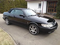 Schwarz Gebraucht 2000 Saab 9-3 Cabriolet Cabrio | 6.600 € (Etwas zu teuer)