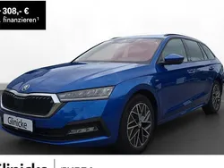 Raceblau metallic Gebraucht 2022 Skoda Octavia Clever Kombi | 25.990 € (Fairer Preis)