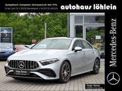 Metalliclack hightechsilber Gebraucht 2023 Mercedes A35 AMG Premium Plus Limousine | 44.444 € (Fairer Preis)