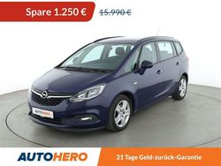 Blau Gebraucht 2016 Opel Zafira Tourer Edition Van / Kleinbus | 14.740 €