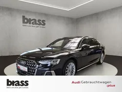 Mythosschwarz metallic Gebraucht 2024 Audi A8 Ambiente Limousine | 69.900 € (Superpreis)