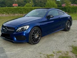 Blau Gebraucht 2017 Mercedes C200 AMG line Coupé | 23.900 € (Teuer)