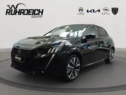 Schwarz Gebraucht 2021 Peugeot e-208 GT Kleinwagen | 18.490 € (Fairer Preis)