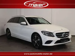 Polarweiss Gebraucht 2021 Mercedes C300 Avantgarde Kombi | 21.700 € (Superpreis)