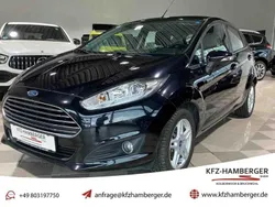 Schwarz Gebraucht 2015 Ford Fiesta Titanium Kleinwagen | 8.890 € (Fairer Preis)