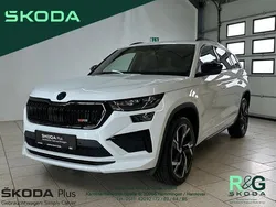 Weiss Gebraucht 2023 Skoda Kodiaq RS SUV | 45.499 € (Fairer Preis)
