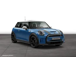 Island blue Gebraucht 2023 Mini Cooper SE Kleinwagen | 25.303 € (Teuer)