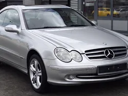 Silber Gebraucht 2004 Mercedes CLK240 Coupé | 4.800 € (Etwas zu teuer)