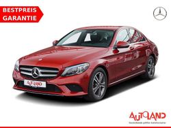 Rot Gebraucht 2020 Mercedes C180 Avantgarde Limousine | 26.950 € (Fairer Preis)