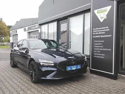 Blau Gebraucht 2022 Genesis G70 Sport Plus Limousine | 34.990 € (Teuer)